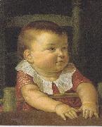 Philipp Otto Runge Portrait of Otto Sigismund, the artists son oil on canvas